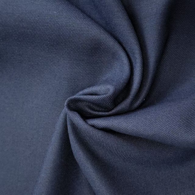 Tela de sarga de retardante de algodón de algodón de algodón de 240gsm